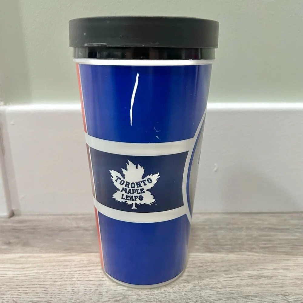 NHL Winter Classic 2014 Red Wings/Maple Leafs Travel Mug Coffee Cup No Spill